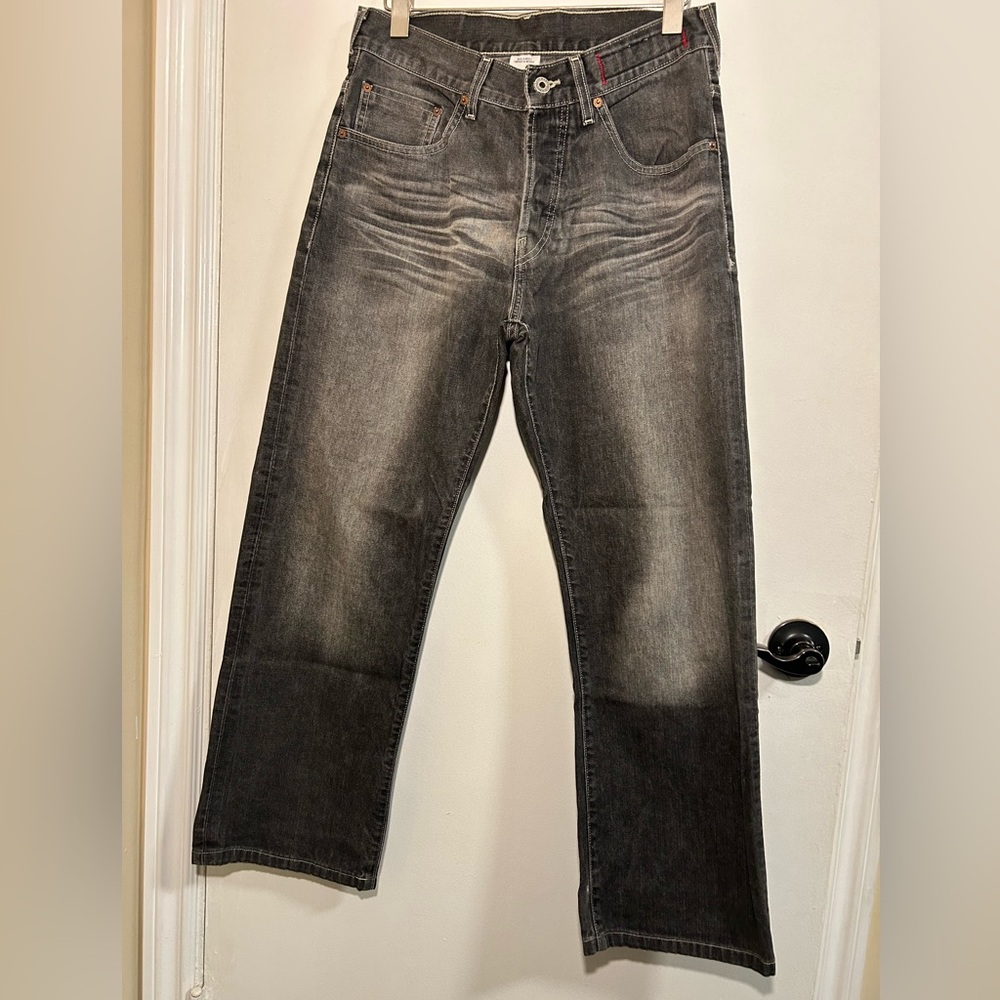 Guess Men's Black Denim Jeans